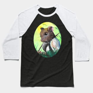 Watercolour painting of Ratty - Children's book inspired designs Baseball T-Shirt